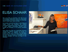 Tablet Screenshot of elisa-schaar-art.com